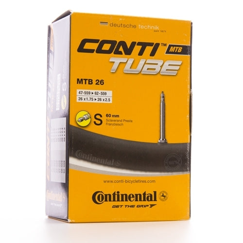 Continental MTB 26 Inner Tube - Presta - 26x1.75/2.5 60mm
