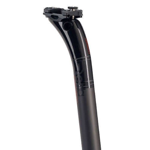 Deda Elementi Superleggero 25mm Setback Carbon Seatpost - MY20 - Polish on Black (POB)