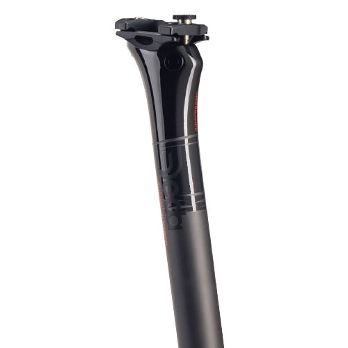 Deda Elementi Superleggero 0mm Setback Carbon Seatpost - MY20 - Polish on Black (POB)