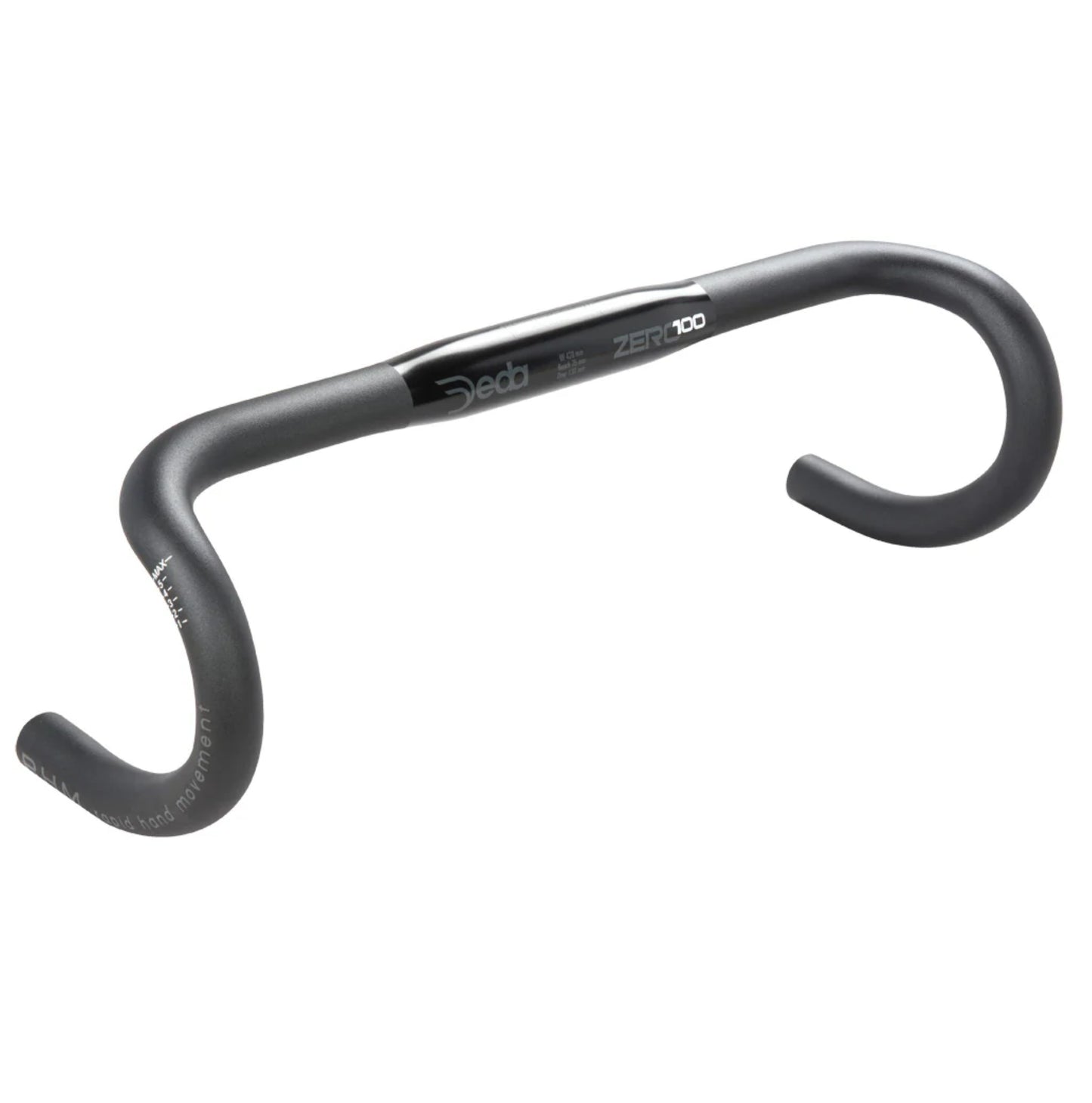 Deda Elementi Zero 100 RHM Handlebars | Black on Black (BOB)