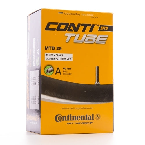Continental MTB 29 Inner Tube - Schrader - 29x1.75/2.5 40mm