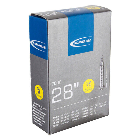 Schwalbe SV15 Road Inner Tube 28" - Presta - 700x18/28 50mm