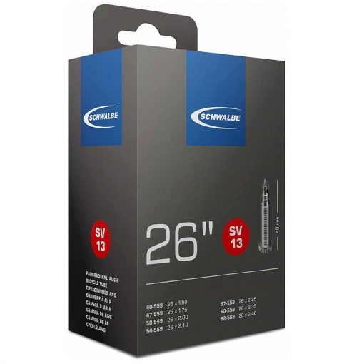 Schwalbe SV13 MTB Inner Tube 26" - Presta - 26x1.5/2.4 40mm