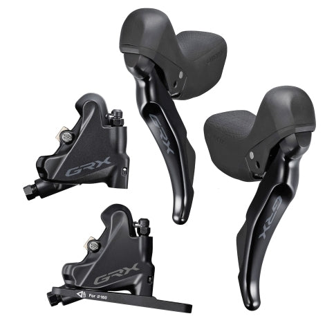 Shimano ST-RX600 GRX Mechanical 2x11 Speed STI Levers with GRX 400 Calipers