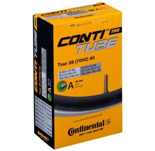 Continental Tour 28 ALL Inner Tube - Schrader - 700x32/47 40mm