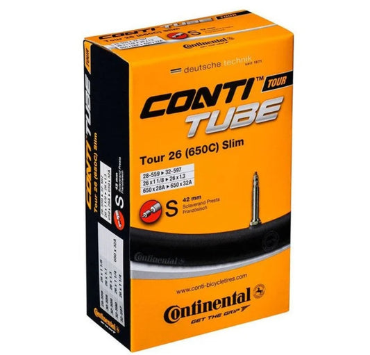 Continental Tour 26 SLIM Inner Tube - Presta - 650 x 1 1/8 - 1.3 42mm