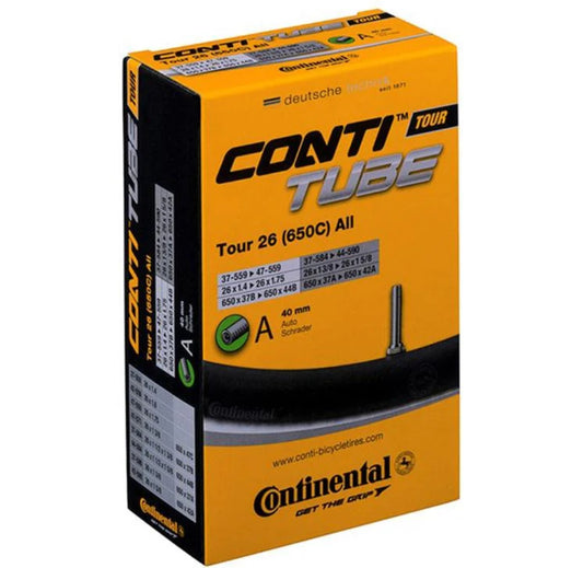 Continental Tour 26 ALL Inner Tube - Schrader - 650x32/47 40mm