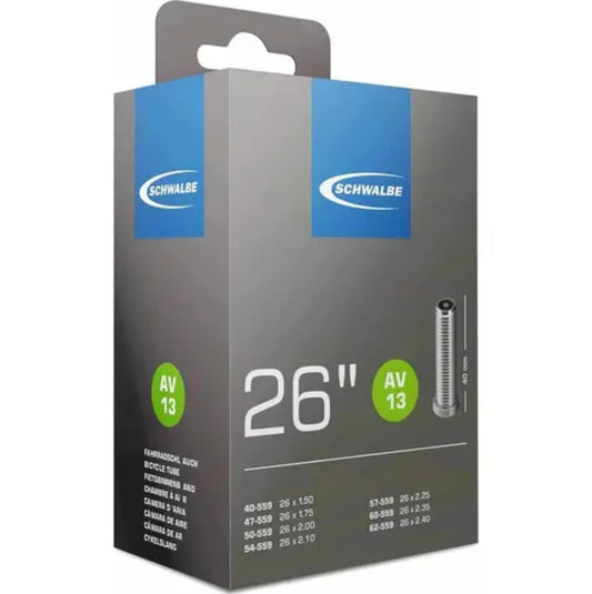 Schwalbe AV13 MTB Inner Tube 26" - Schrader - 26x1.5/2.4 40mm